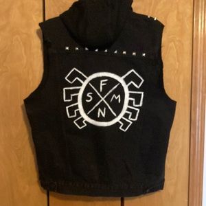 Spider-punk vest